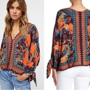 Free People Catch Me If You Can Blouse – Size Large
